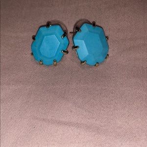 Kendra Scott Blue Stud Earrings